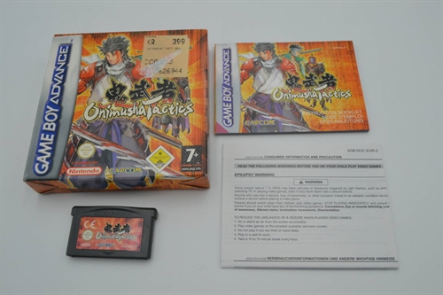 Onimusha Tactics - EUR - I æske - GameBoy Advance spil (A Grade) (Genbrug)